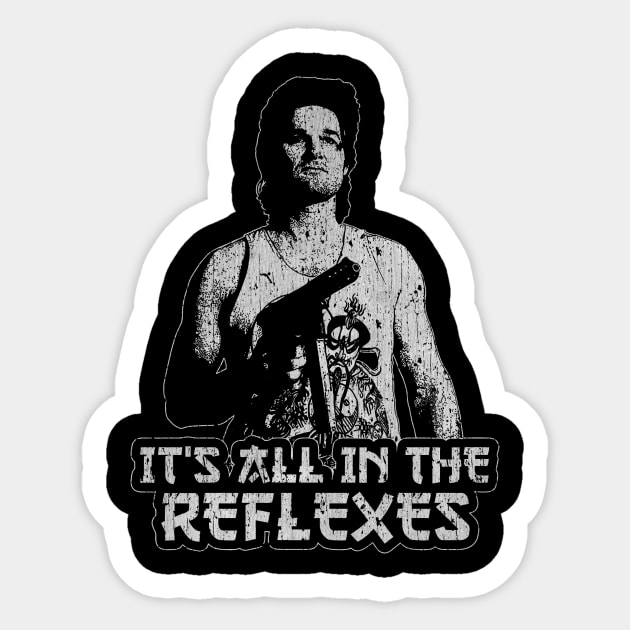 It's All in the Reflexes Sticker by RASRAP